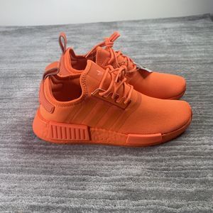 Adidas NMD R1 Athletic Shoes Womens Size 7.5 Orange NEW